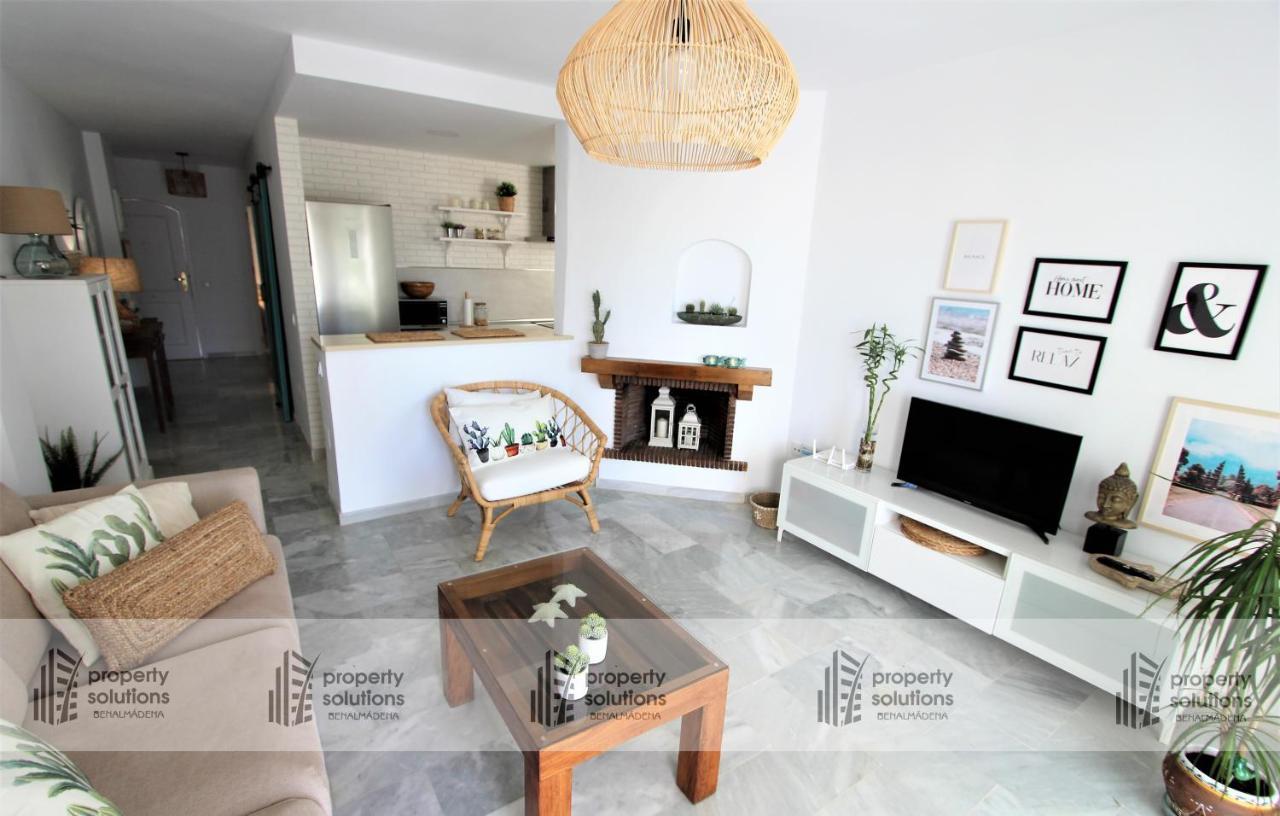 בנאלמדנה Benalgolf Vista Al Mar - Piscina Y Playa - Cercano A Campo De Golf מראה חיצוני תמונה